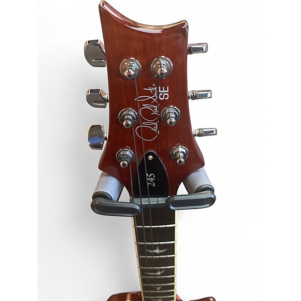Used PRS 245 SE Tobacco Burst Solid Body Electric Guitar