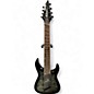 Used Jackson SLATX8Q Soloist 8 String Multi Scale Arch Top Trans Black burst Solid Body Electric Guitar