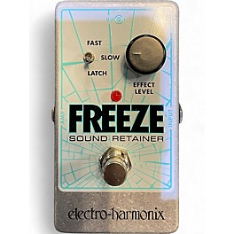 Used Electro-Harmonix Freeze Sound Retainer Compression Effect Pedal