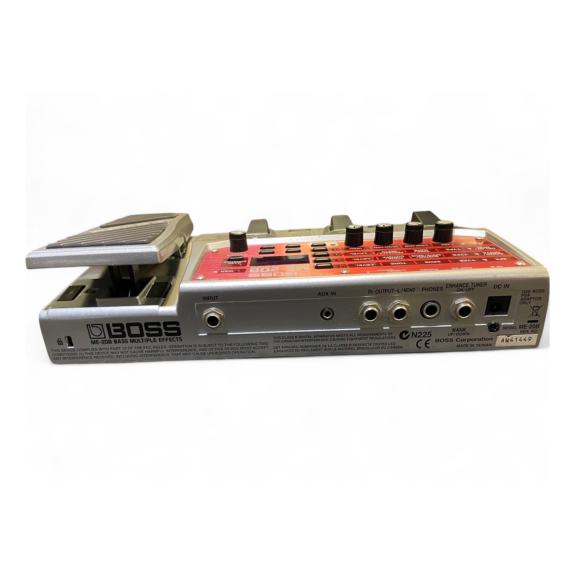 Used BOSS ME20B Bass Multi Bass Effect Pedal | Guitar Center