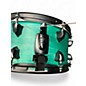 Used SJC Drums 14in PATHFINDER MIAMI TEAL SATIN Drum