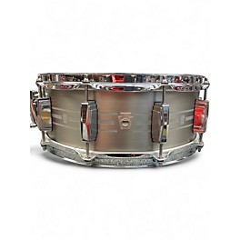 Used Ludwig 14X5.5 Steel Snare Brushed Steel Drum