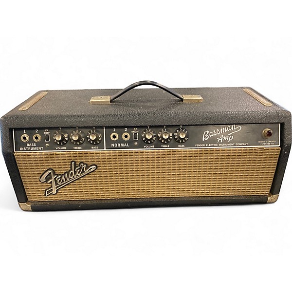 Vintage 1966 Fender Bassman Tube Guitar Amp Head