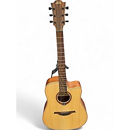 Used Lag Guitars T70ACE SATIN NATURAL Acoustic Electric Guitar