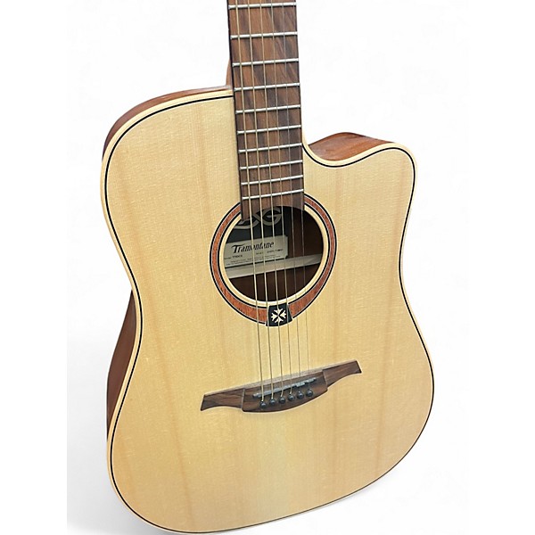 Used Lag Guitars T70ACE SATIN NATURAL Acoustic Electric Guitar
