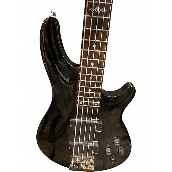Used Schecter Guitar Research SGR C-5 Black Electric Bass Guitar