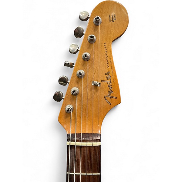 Used Fender 1960S Stratocaster 3 Color Sunburst Solid Body Electric Guitar