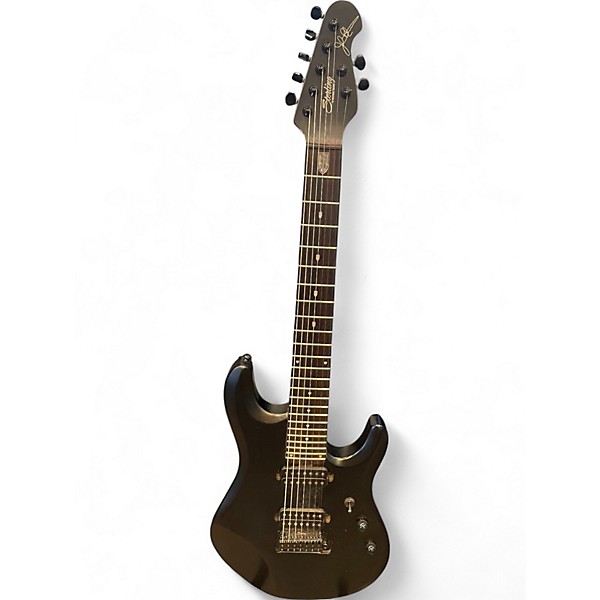 Used Sterling by Music Man JP70 John Petrucci Signature Stealth Black Solid Body Electric Guitar
