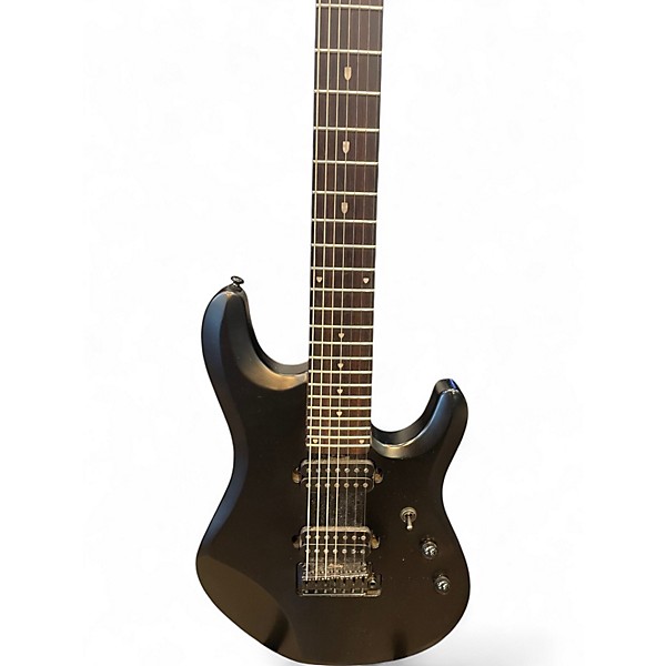 Used Sterling by Music Man JP70 John Petrucci Signature Stealth Black Solid Body Electric Guitar