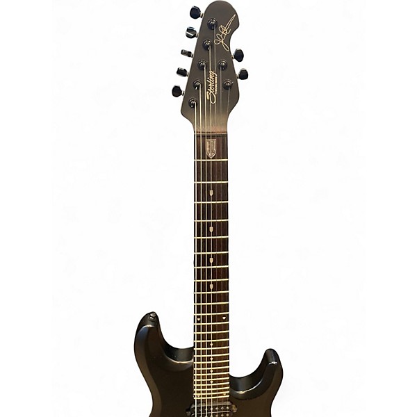 Used Sterling by Music Man JP70 John Petrucci Signature Stealth Black Solid Body Electric Guitar