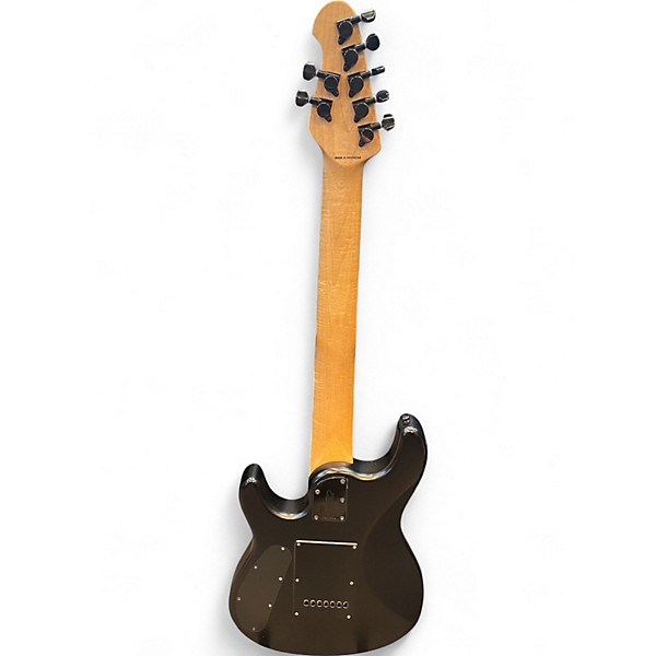 Used Sterling by Music Man JP70 John Petrucci Signature Stealth Black Solid Body Electric Guitar