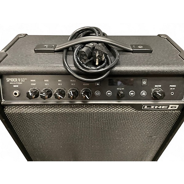 Used Line 6 Spider V 60 1x10 Guitar Combo Amp