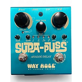 Used Way Huge Electronics WHE707 Supa Puss Delay Effect Pedal