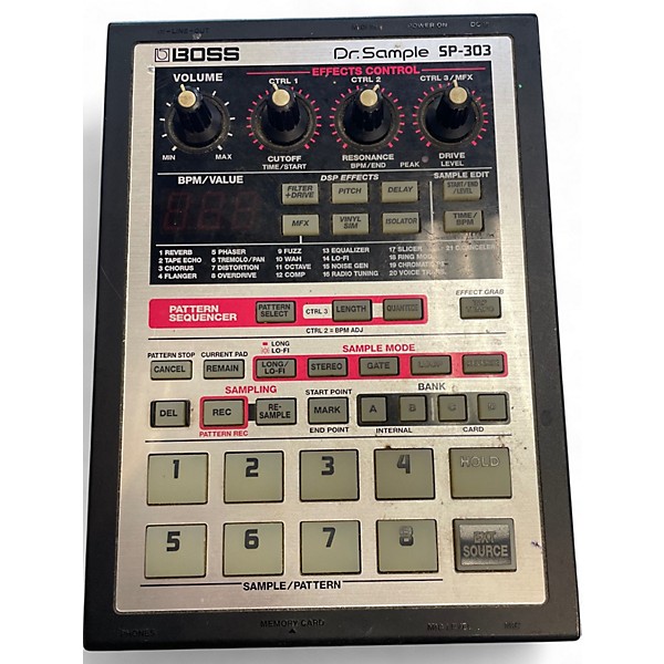DJ機材 BOSS SP-303 Used BOSS sp303 dr sample Production Controller | Guitar Center