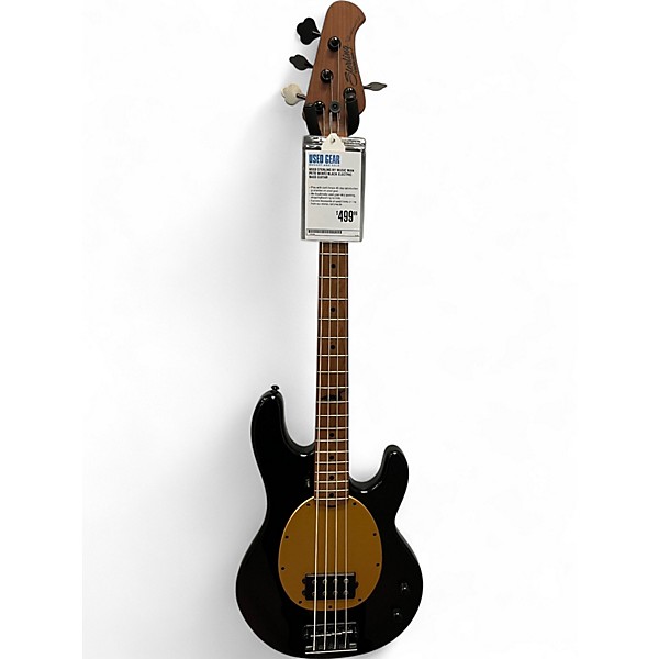Used Sterling by Music Man PETE WENTZ BLACK Electric Bass Guitar