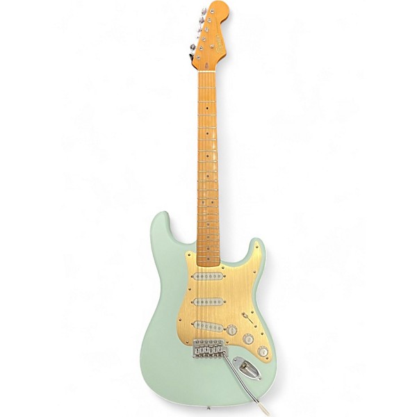 Used Squier 40th Anniversary Stratocaster Vintage Edition Seafoam Green Solid Body Electric Guitar