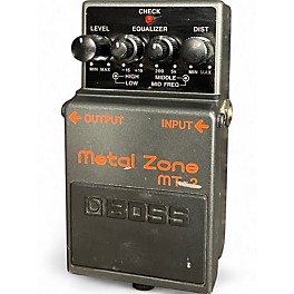 Used Boss Metal Zone MT-2 Effect Pedal