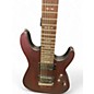 Used Schecter Guitar Research Omen 7 Satin Black Solid Body Electric Guitar