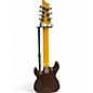Used Schecter Guitar Research Omen 7 Satin Black Solid Body Electric Guitar