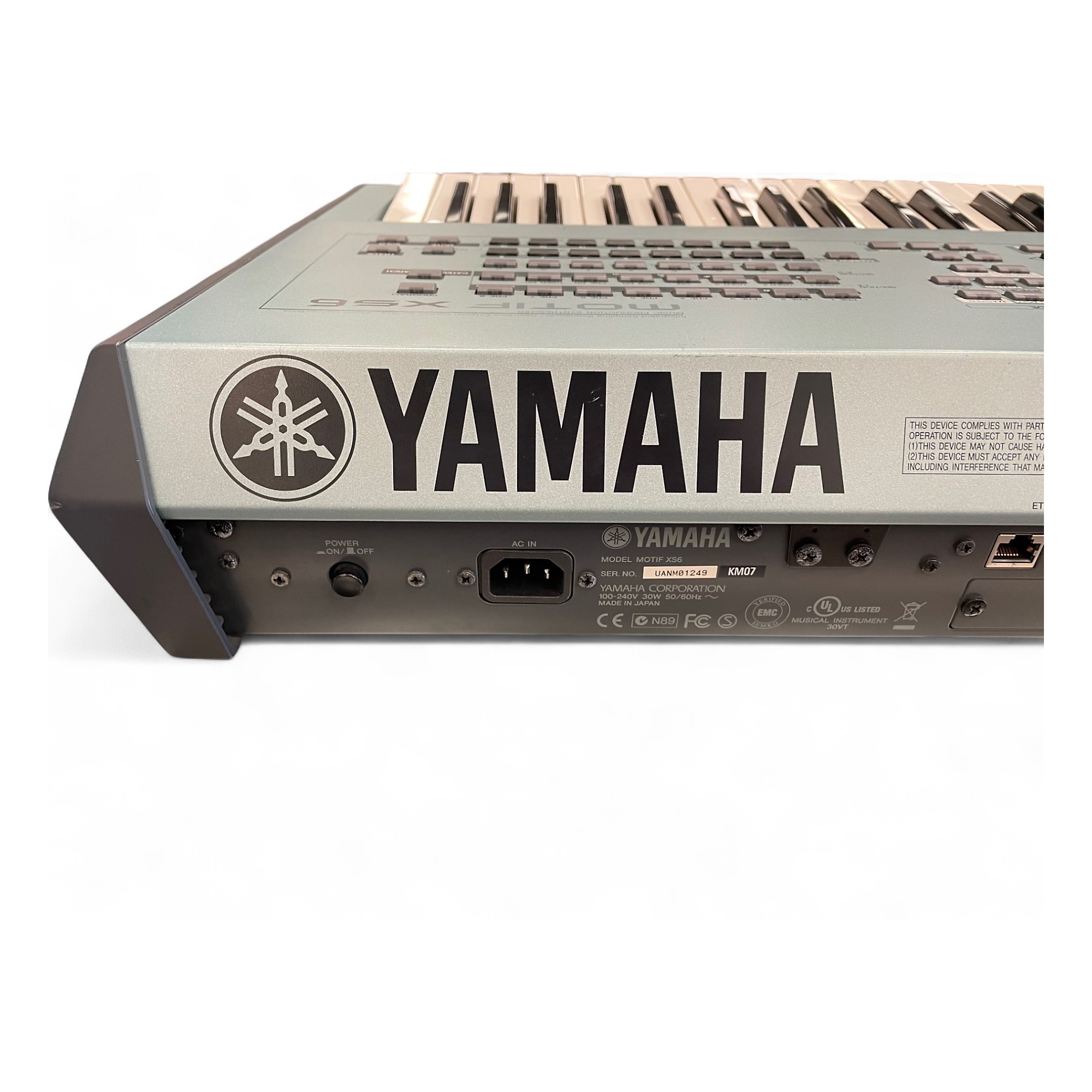 Used Yamaha Motif XS6 61 Key Keyboard Workstation | Guitar Center