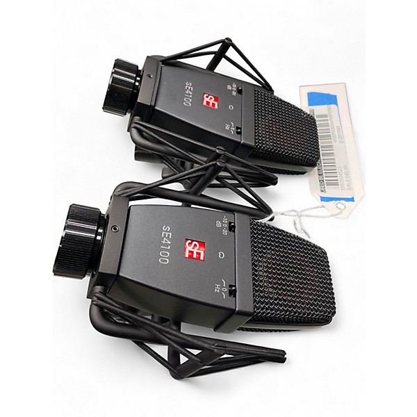 Used sE Electronics SE4100 MATCHED PAIR Condenser Microphone