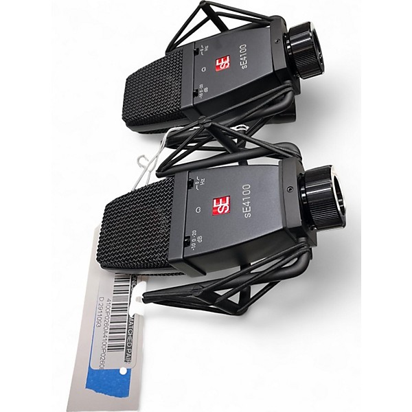 Used sE Electronics SE4100 MATCHED PAIR Condenser Microphone