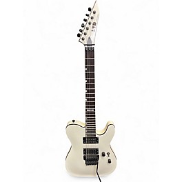 Used ESP LTD ECLIPSE 87 Pearl White Solid Body Electric Guitar