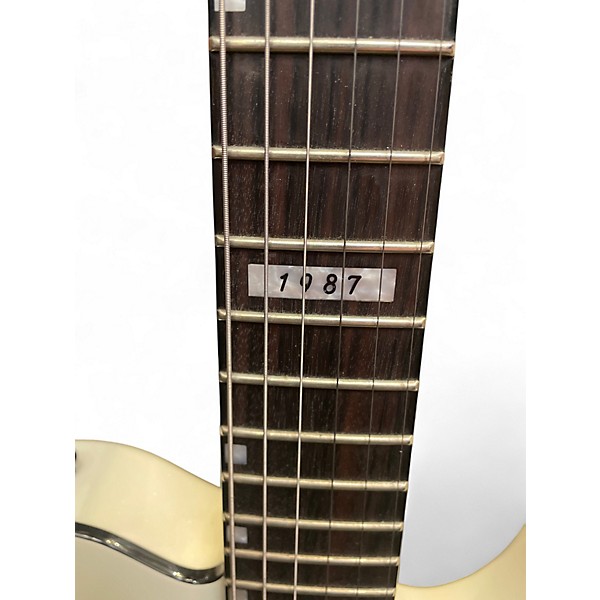 Used ESP LTD ECLIPSE 87 Pearl White Solid Body Electric Guitar