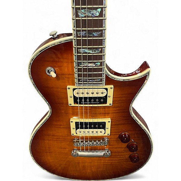 Used ESP EC1000 SUNBURST Solid Body Electric Guitar