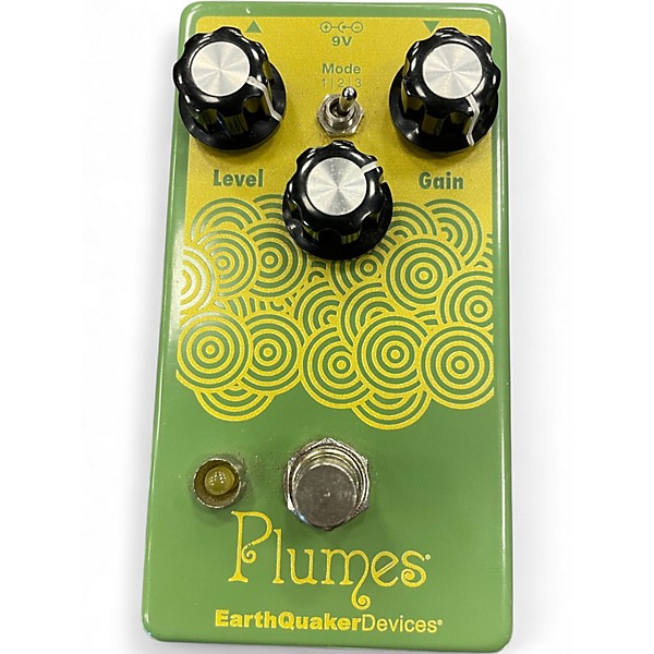 Used EarthQuaker Devices Plumes Small Signal Shredder Overdrive Effect Pedal
