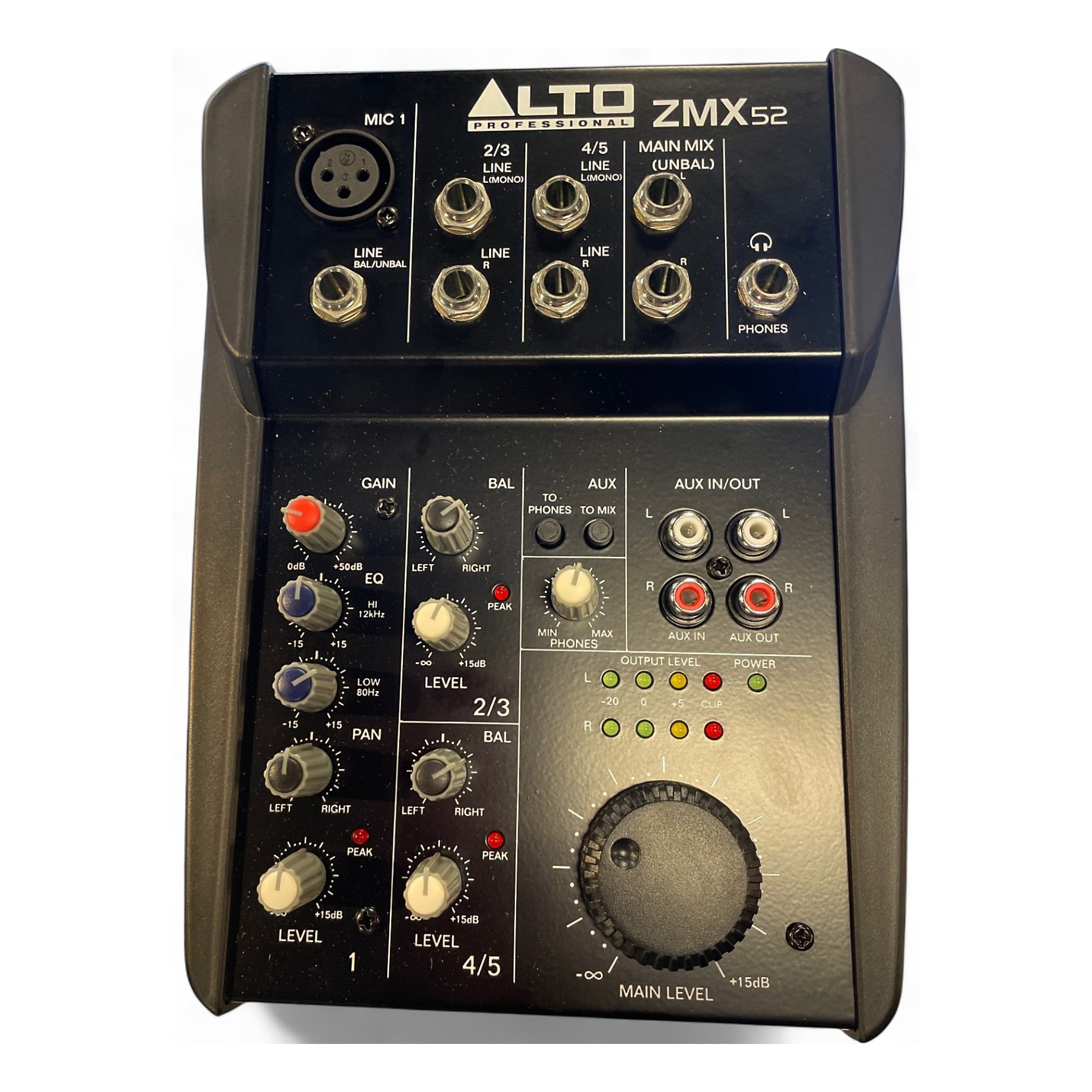Used Alto ZMX52 5-Channel Unpowered Mixer | Guitar Center