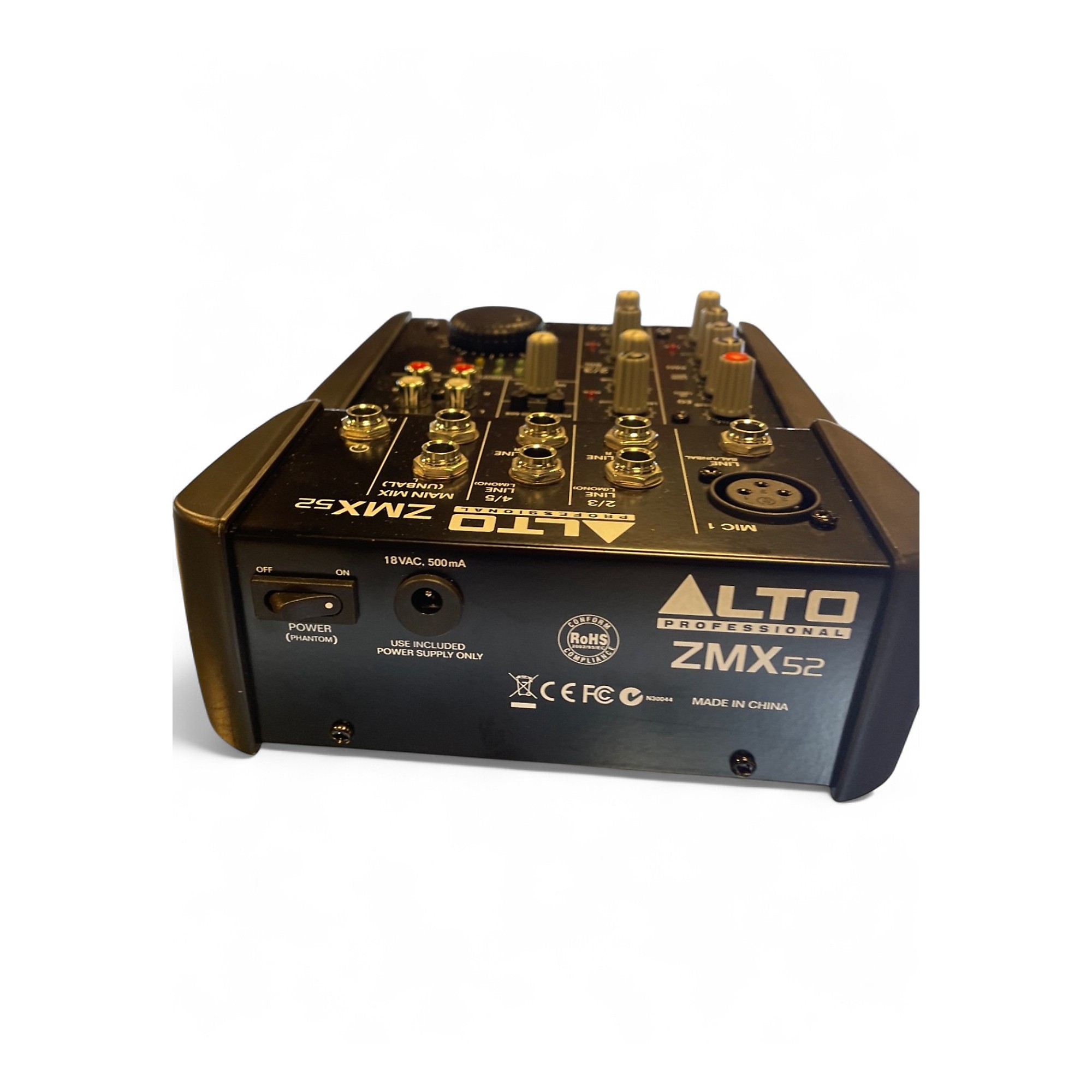Used Alto ZMX52 5-Channel Unpowered Mixer | Guitar Center