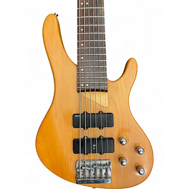 Used Washburn XB600 Natural Electric Bass Guitar Natural