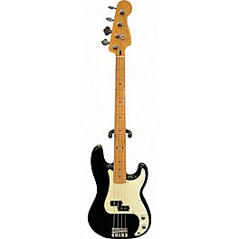 Used Fender Player Precision Bass Black Electric Bass Guitar