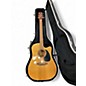 Used Takamine FD340SC Natural Acoustic Electric Guitar thumbnail