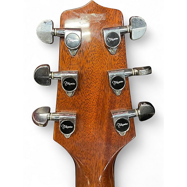 Used Takamine FD340SC Natural Acoustic Electric Guitar