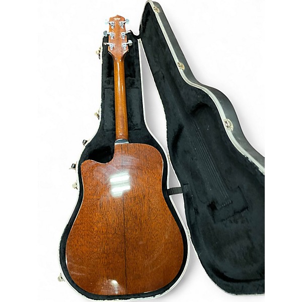 Used Takamine FD340SC Natural Acoustic Electric Guitar