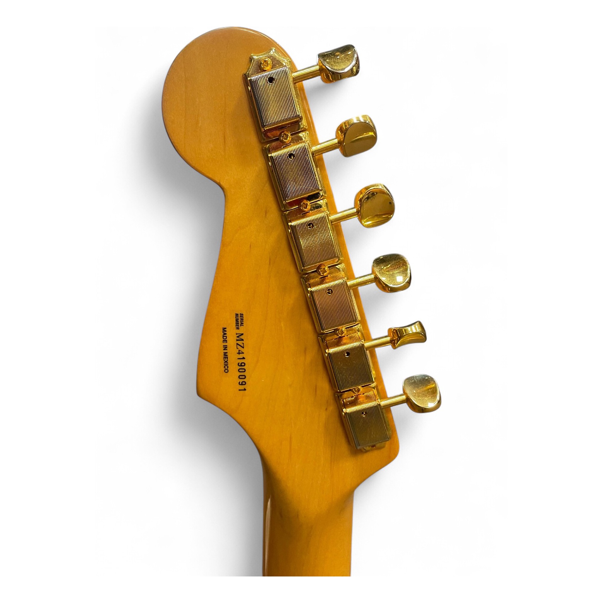 Used Fender 50th Anniversary Mexican Stratocaster Aztec Gold