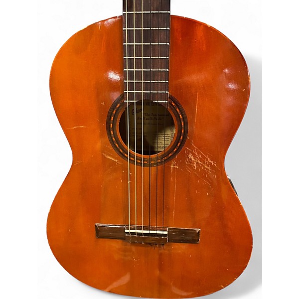 Vintage 1974 Gibson C-200 NATURAL Classical Acoustic Guitar