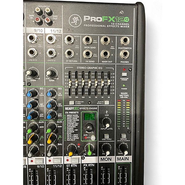 Used Mackie PROFX12 V2 Unpowered Mixer