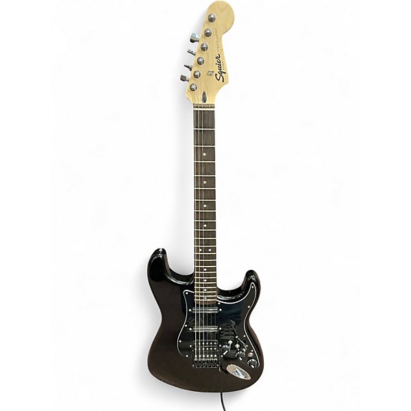 ✨未使用✨Fender Squier Stratocaster Black Fender Squier Sonic Stratocaster HT H - Black w/ Frontman