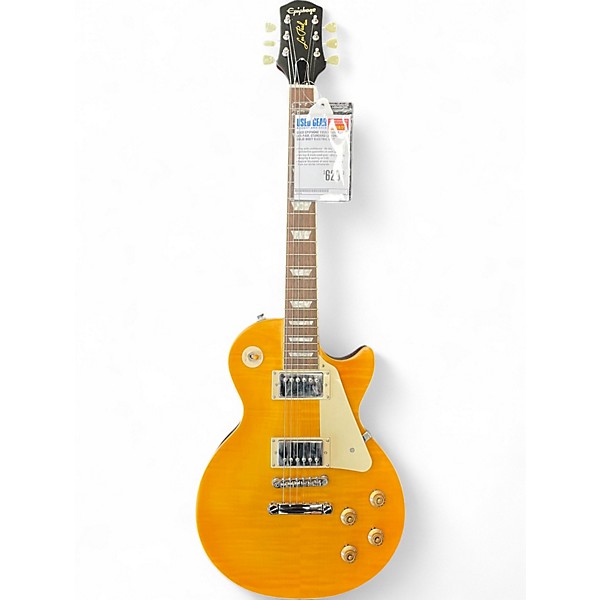Used Epiphone 1959 Reissue Les Paul Standard Lemonburst Solid Body Electric Guitar
