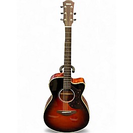 Used Yamaha AC1M 2 Color Sunburst Acoustic Electric Guitar