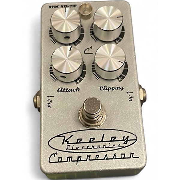 Used Keeley 4 Knob Compressor Effect Pedal