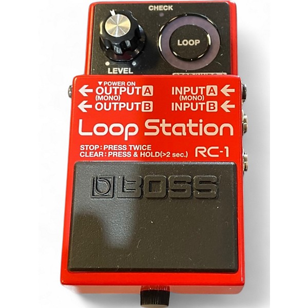 Used BOSS RC1 Loop Station Pedal