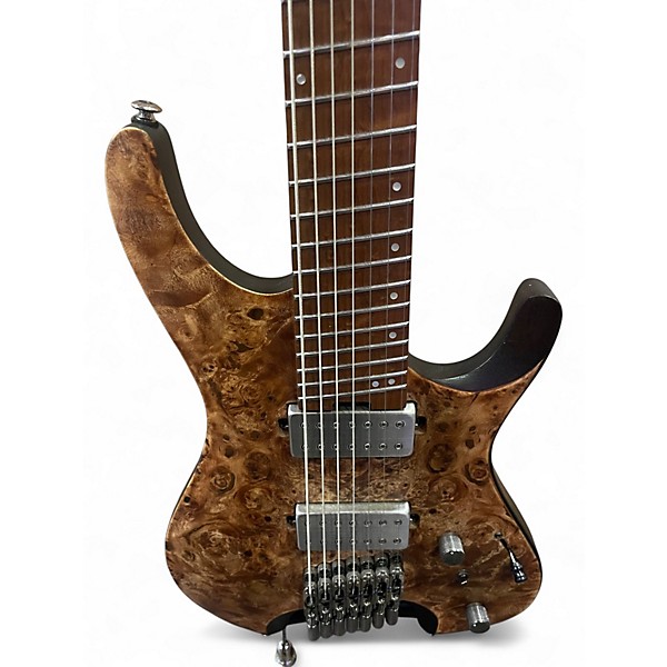 Used Ibanez QX527PB Natural Solid Body Electric Guitar
