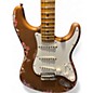 Used 2017 Fender CUSTOM SHOP 69 STRAT FIRE MYST GOLD PAISLEY Solid Body Electric Guitar thumbnail
