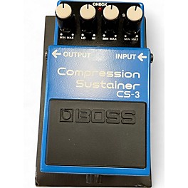 Used BOSS CS3 Compressor Sustainer Effect Pedal