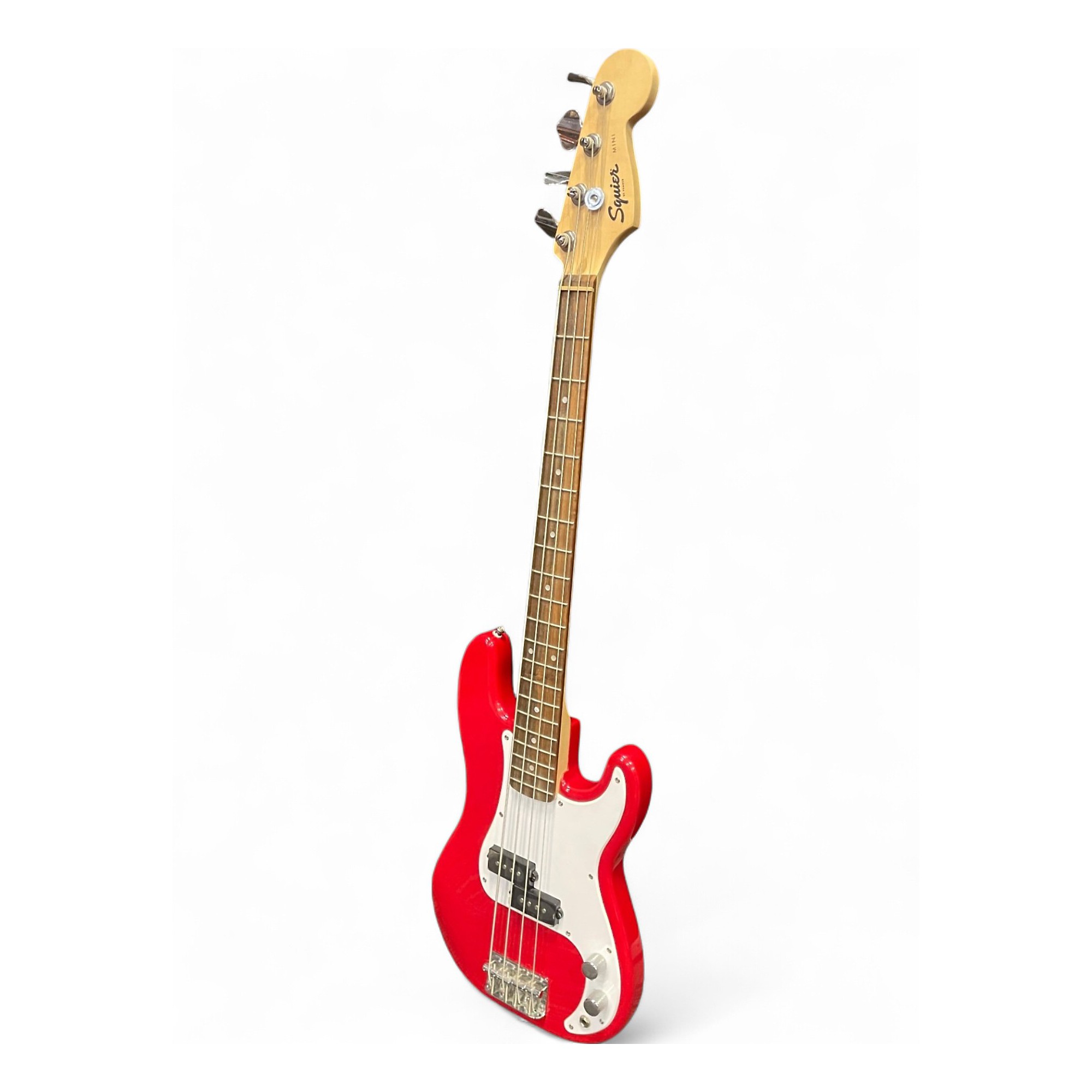 Squier ミニエレキベース レッド Used Squier MINI PRECISION BASS RED AND WHITE Electric Bass