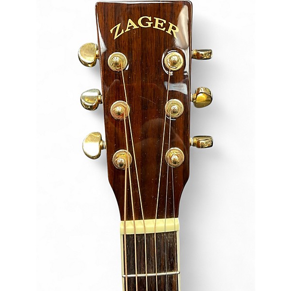Used Zager ZAD-80CE/N Natural Acoustic Guitar